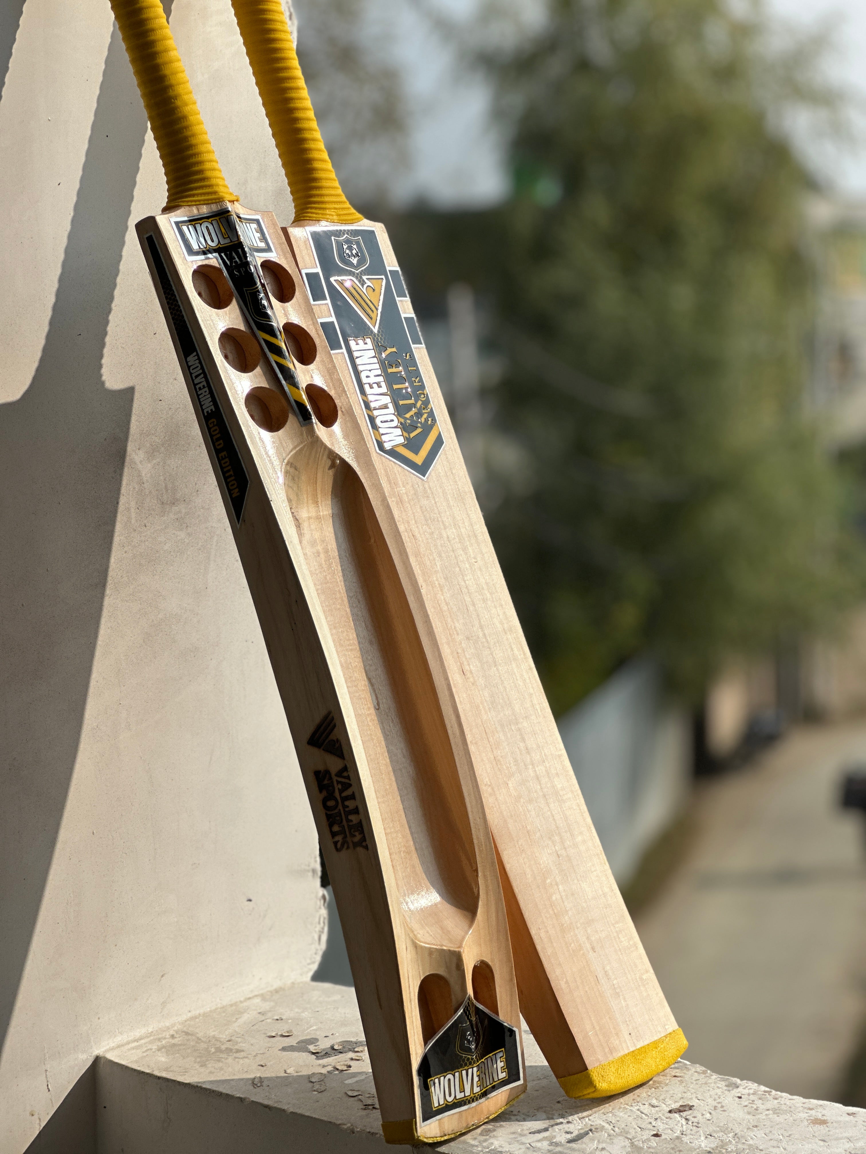 Wolverine Hard Tennis Bat Gold Edition